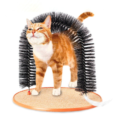 Cat Self-Groomer Arch Cat Beds KittyNook